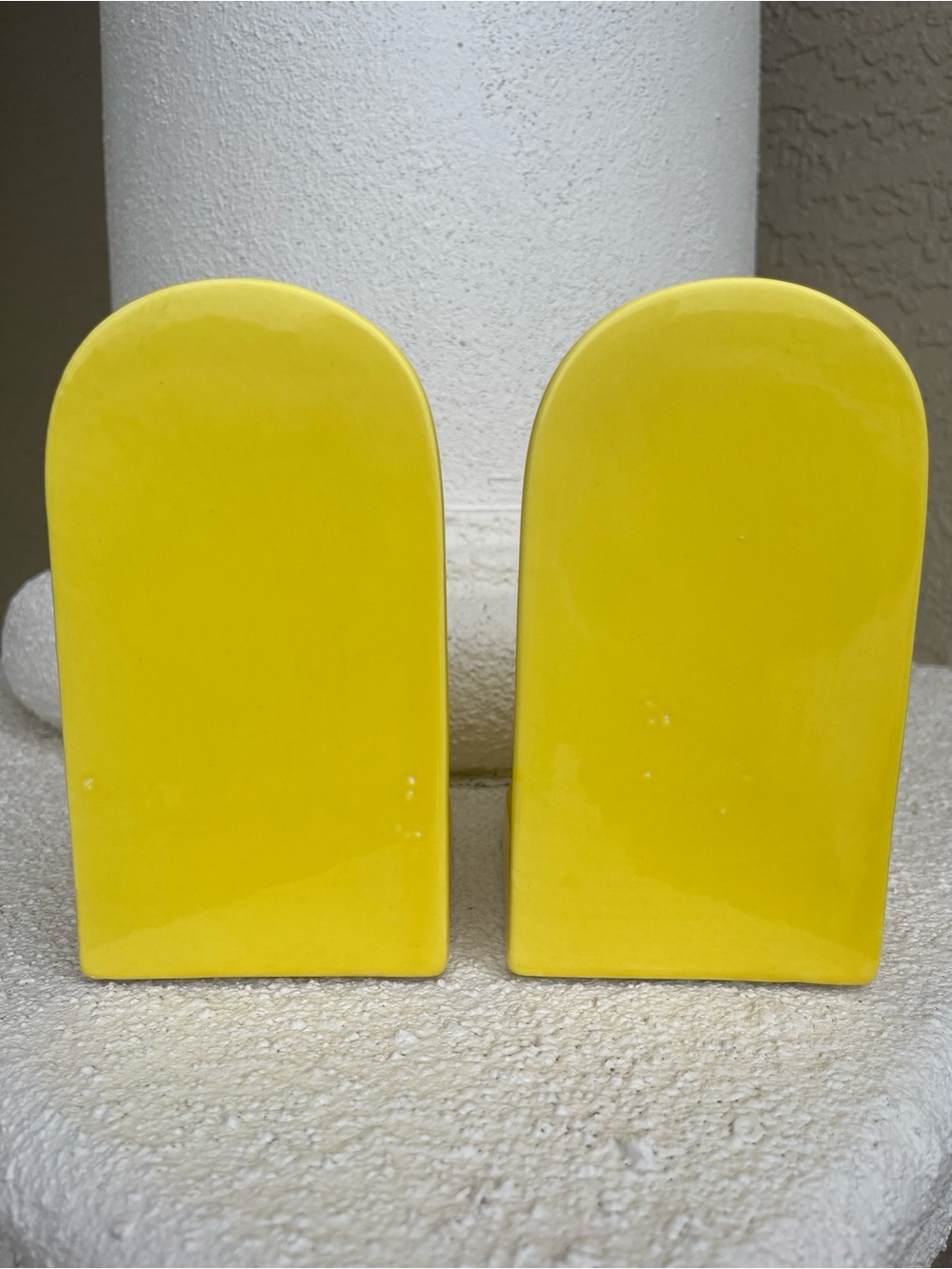 Ceramic Yellow Lemon Bookends - Picture 5 of 7